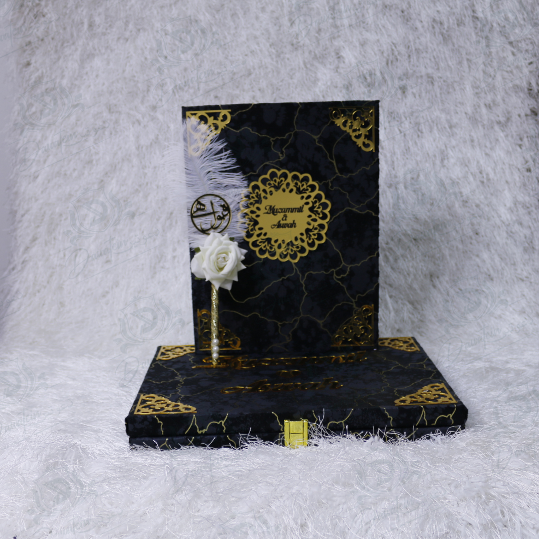 Golden Promise Nikkah Box
