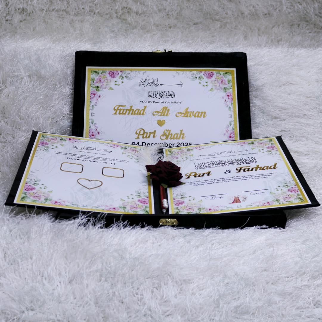 Royal Nikkah Signature Set