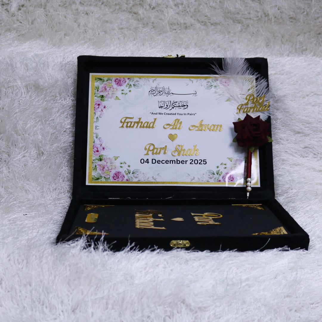 Royal Nikkah Signature Set