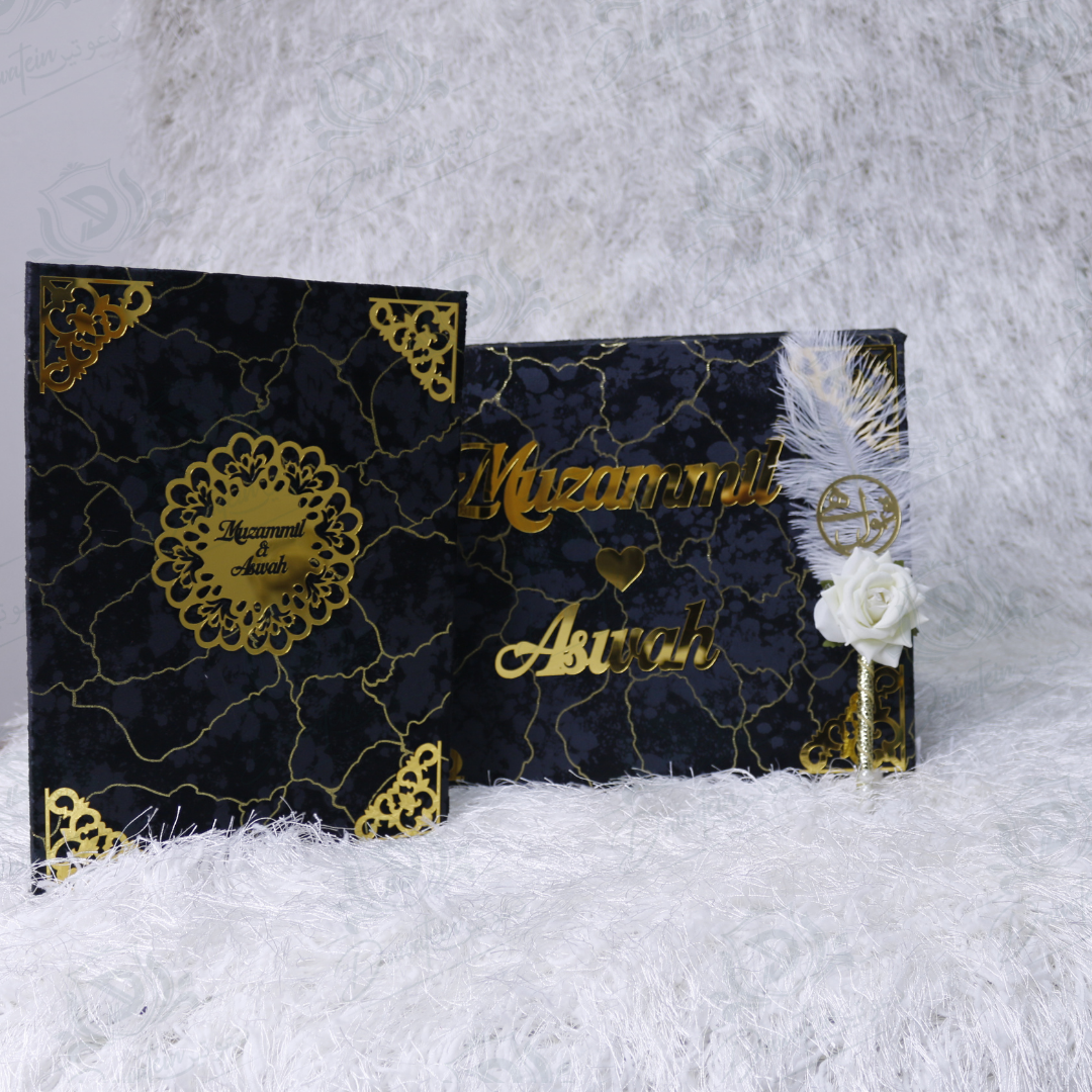 Golden Promise Nikkah Box
