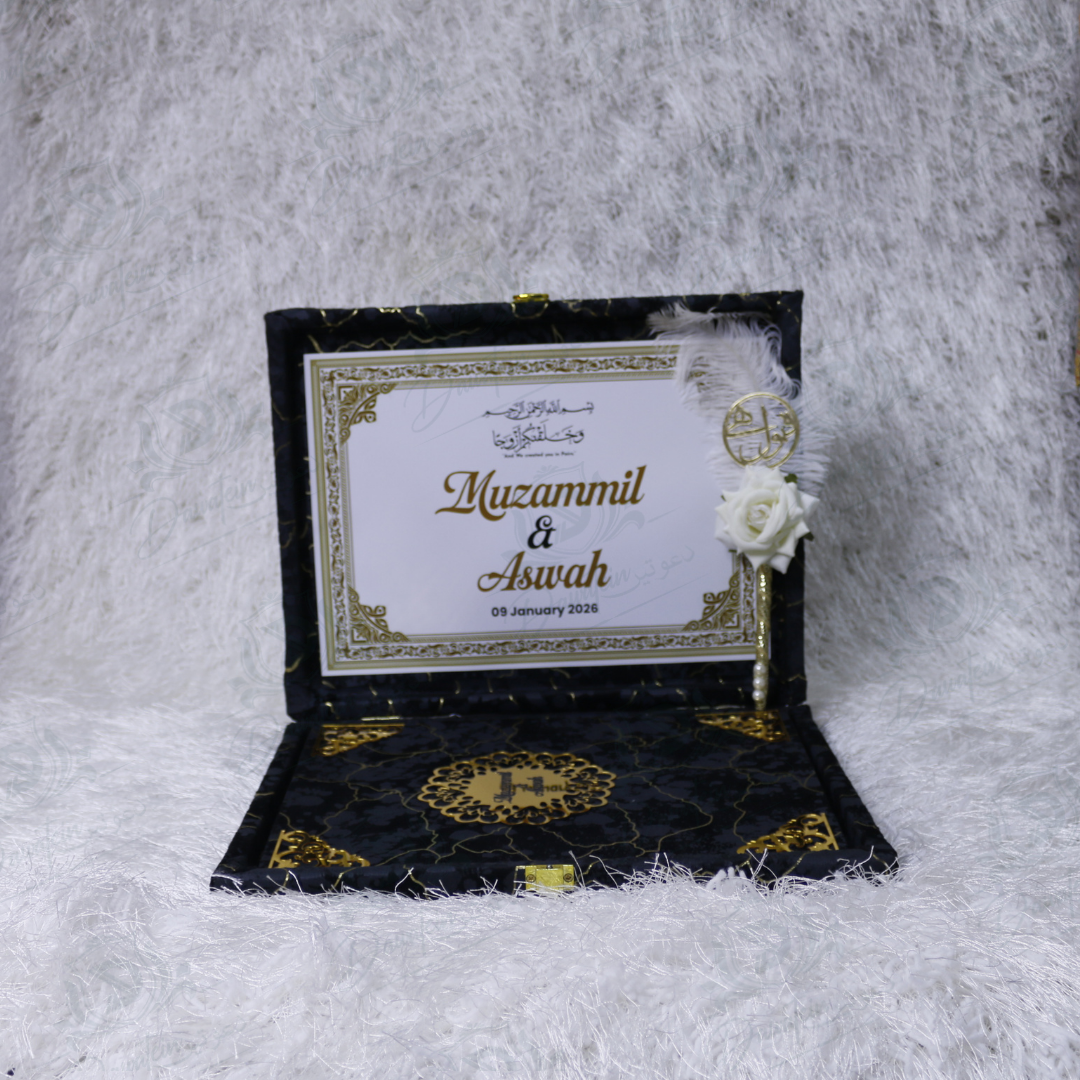 Golden Promise Nikkah Box