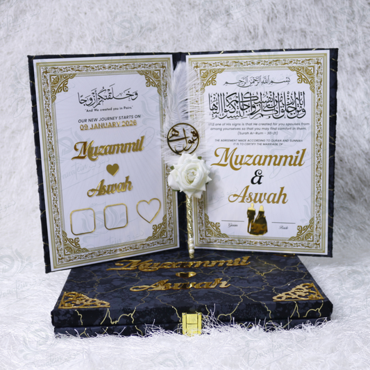Golden Promise Nikkah Box