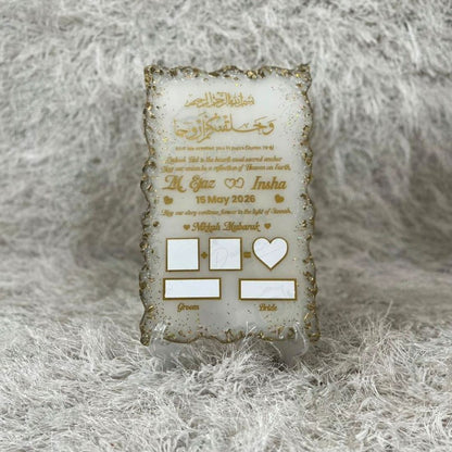 Resin Nikkah Tray