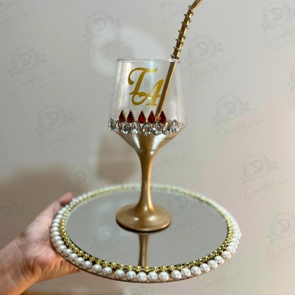 Doodh Pilae Glass
