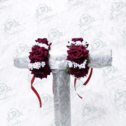 Mehroon Velvet Gajray