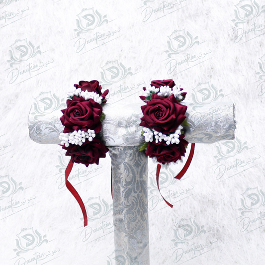 Mehroon Velvet Gajray