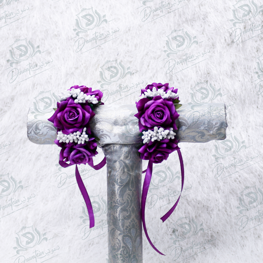 Purple velvet Gajray