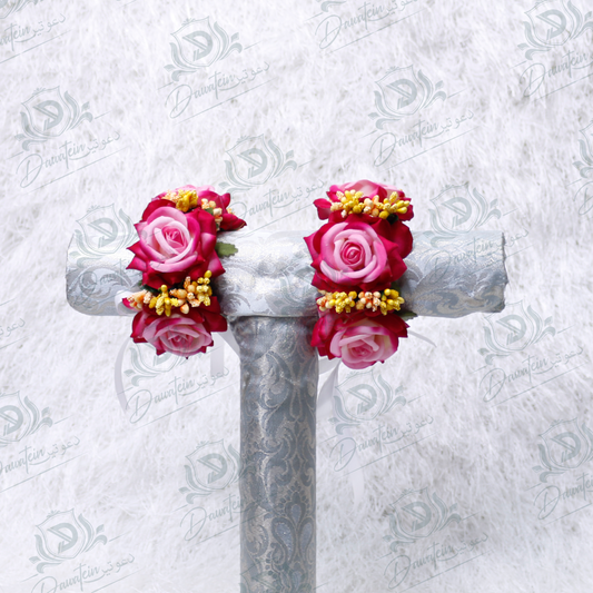 Baby Pink velvet Gajray